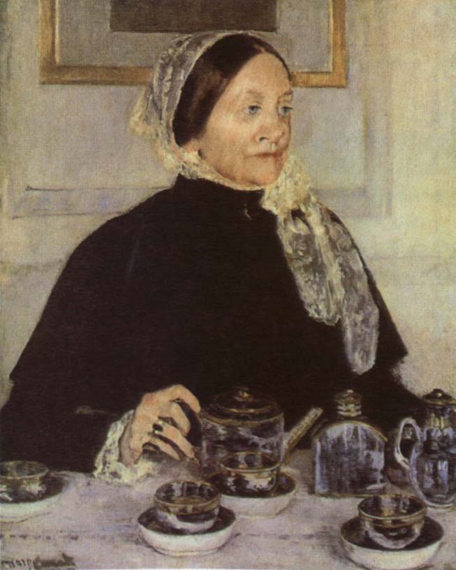 Lady at the Tea Table